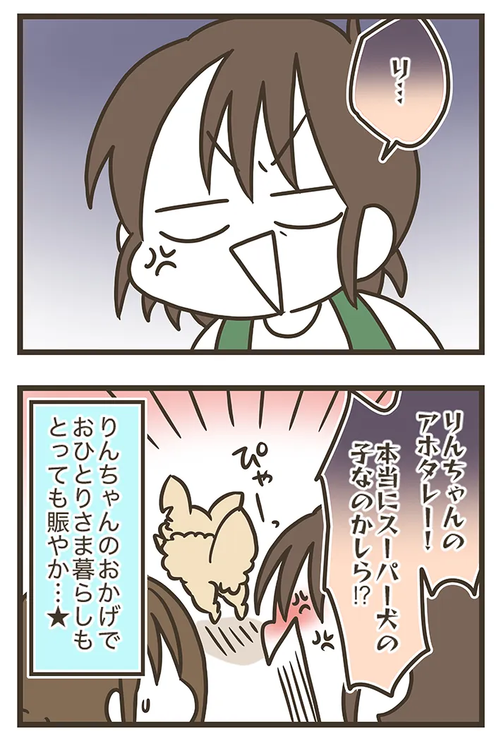 漫画家・なおたろーさんよるエッセイ漫画『おかんとわんこ』の画像