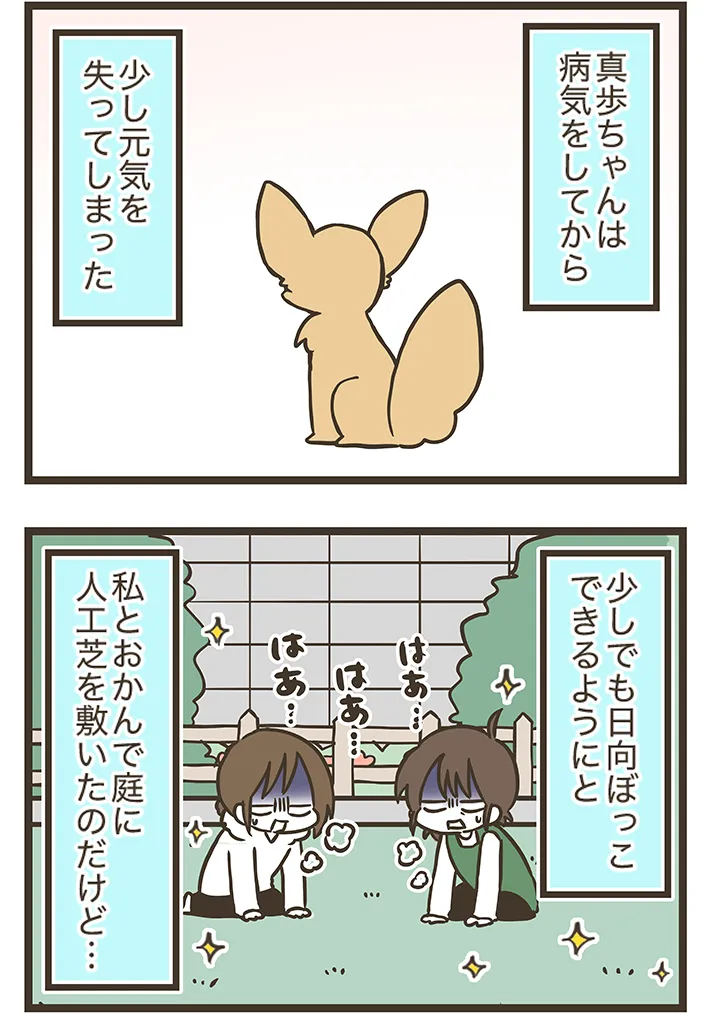 漫画家・なおたろーさんによるエッセイ漫画『おかんとわんこ』の画像