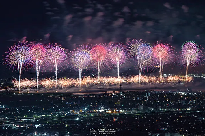 『長岡まつり大花火大会』の『フェニックス』の画像