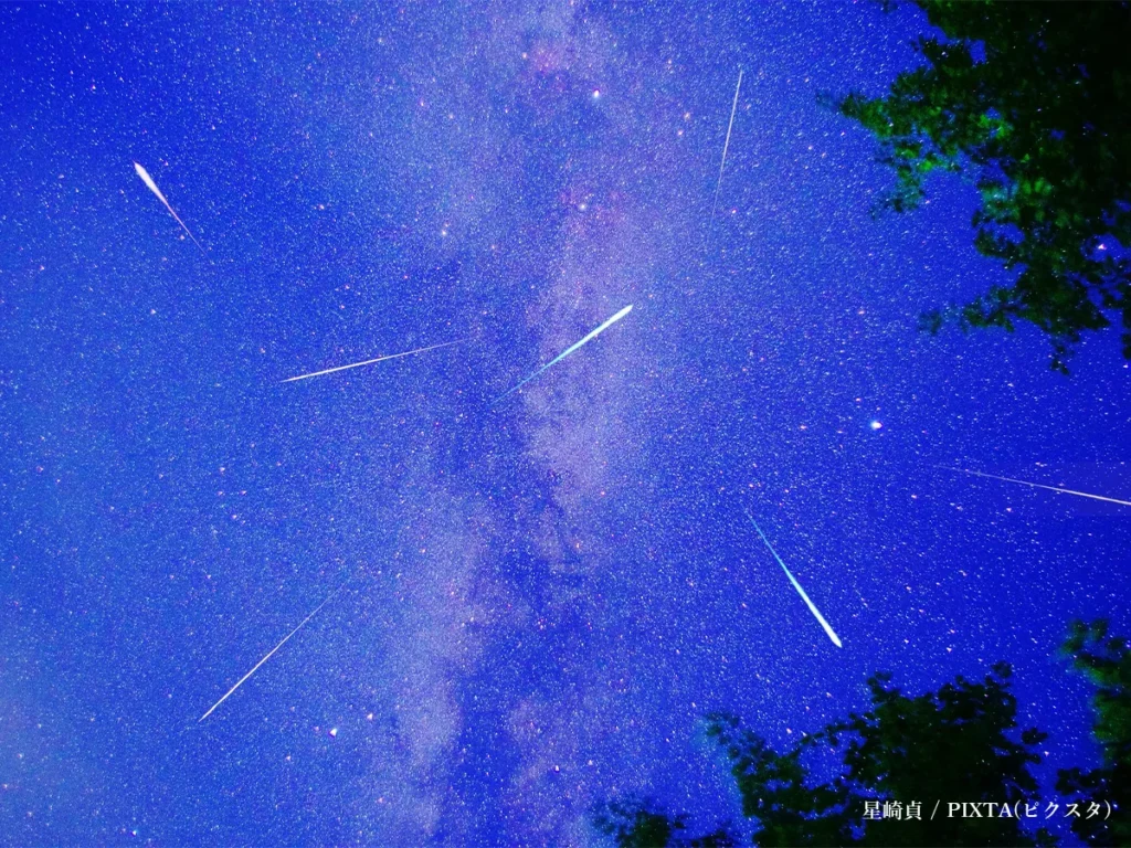 流れ星のイメージ
