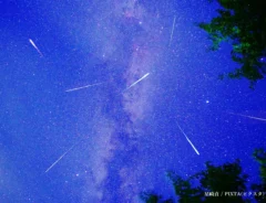 流れ星のイメージ