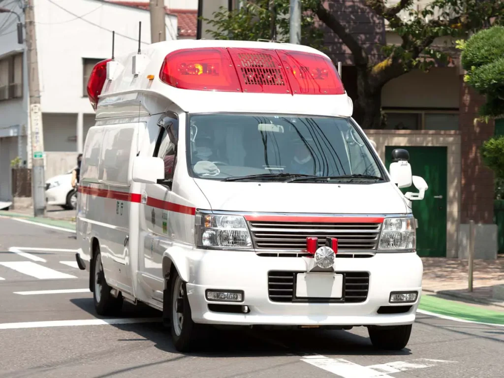 救急車の写真