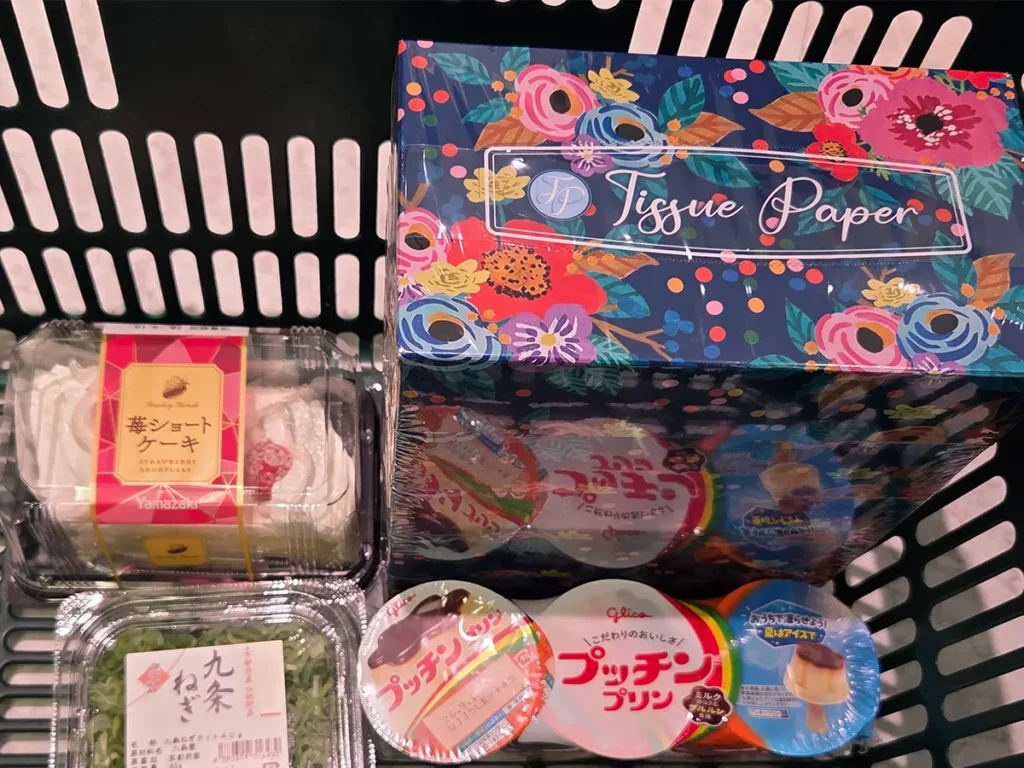 小2息子が買った祖父母へのプレゼントのラインナップの画像
