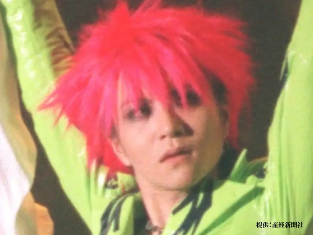 『X JAPAN』hideの写真(提供:産経新聞社)