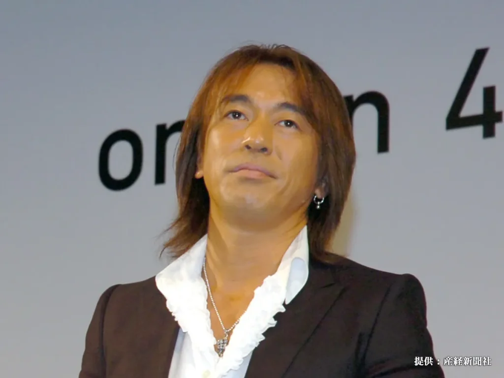 B’z松本孝弘の写真（提供：産経新聞社）