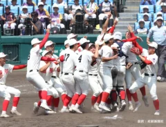 甲子園決勝の写真