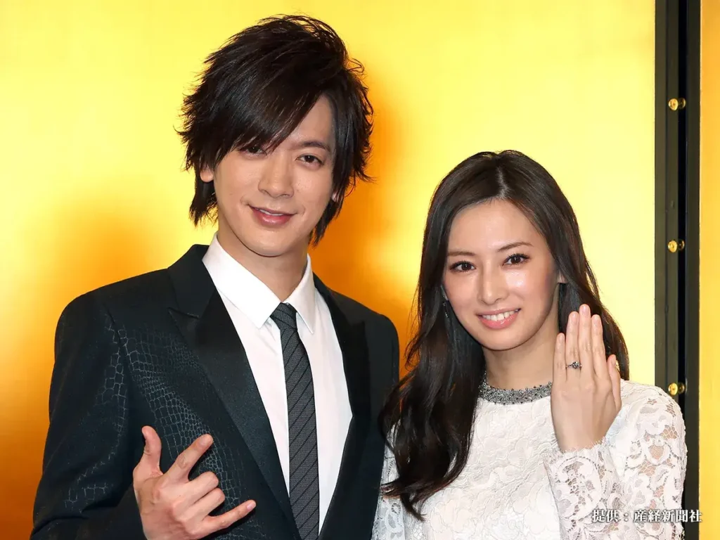 DAIGOと北川景子の写真（提供：産経新聞社）