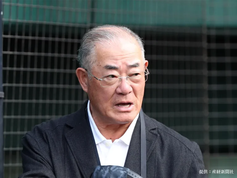 張本勲さん写真（提供：産経新聞社）