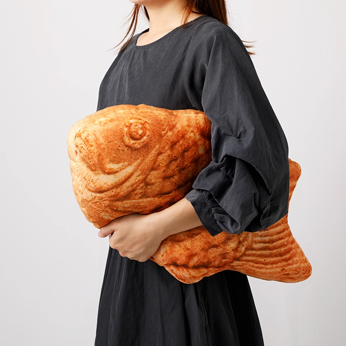 『もちもちクッション たい焼き』の画像