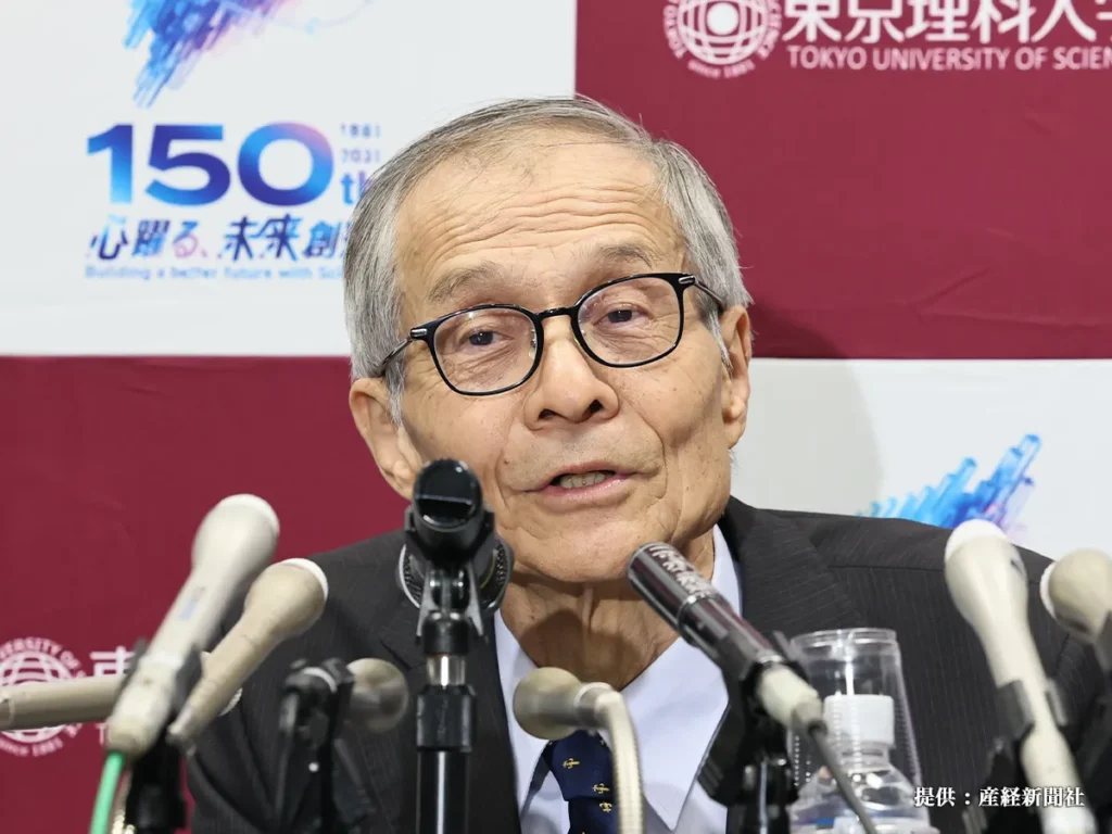 硤合憲三さんの写真（提供：産経新聞社）