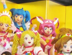プリキュアシリーズの着ぐるみの写真