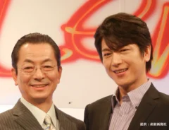 水谷豊さんと及川光博さんの画像（提供：産経新聞社）