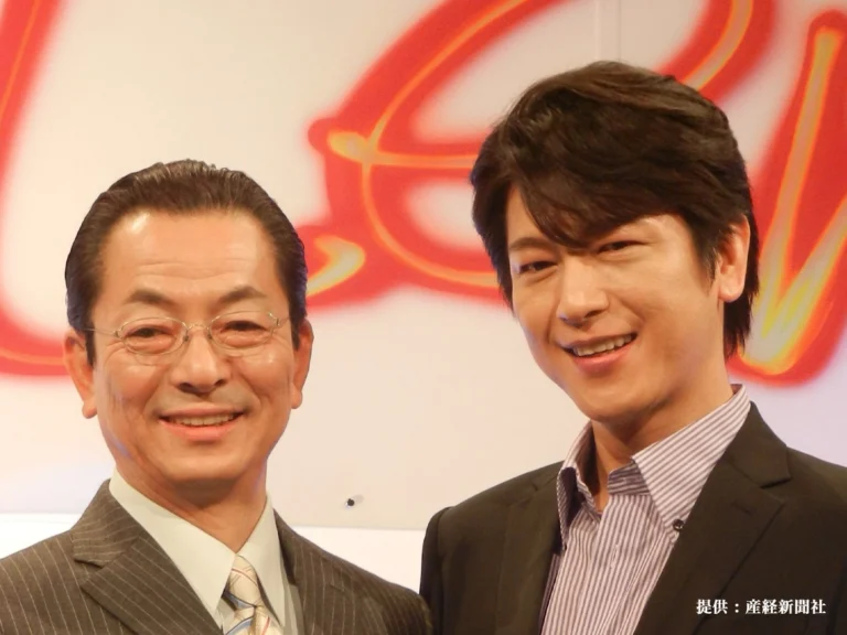 水谷豊さんと及川光博さんの画像(提供:産経新聞社)
