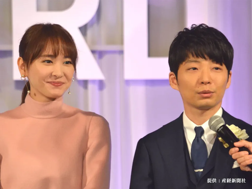 新垣結衣と星野源（提供：産経新聞社）