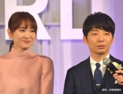 新垣結衣と星野源（提供：産経新聞社）