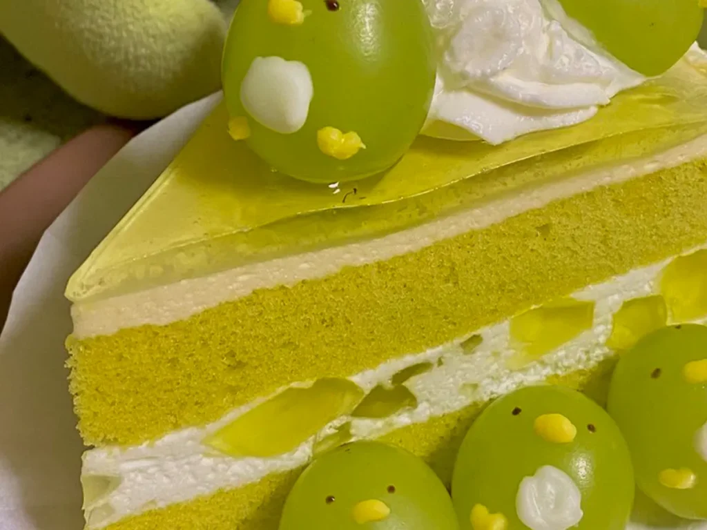 アレンジしたケーキの画像