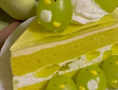 アレンジしたケーキの画像