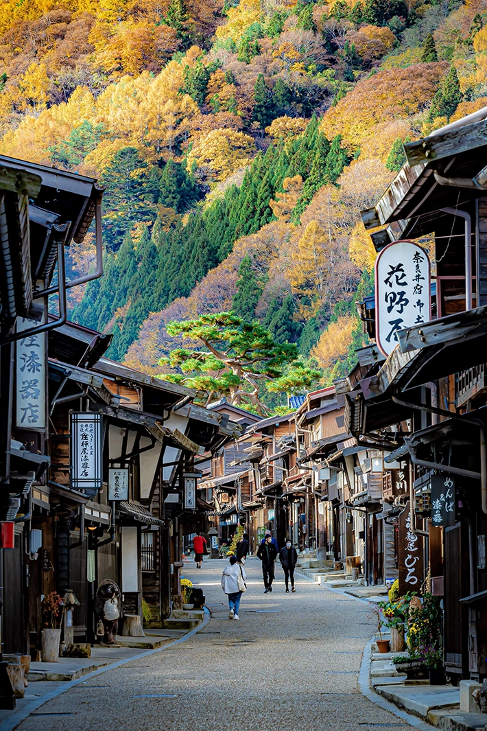 長野県塩尻市 奈良井宿の画像