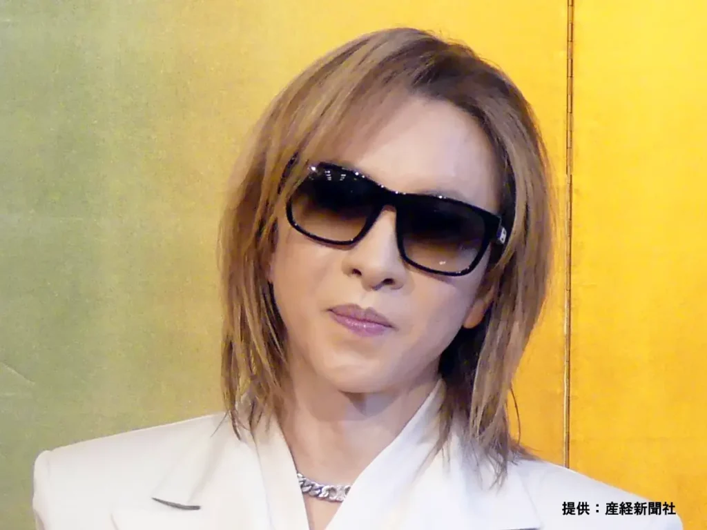 YOSHIKIの写真（提供：産経新聞社）